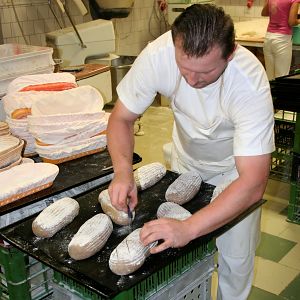 chleba - příprava na pečení