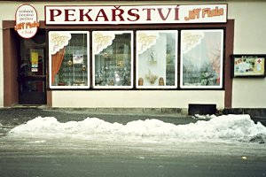 Prodejna ve Vídeňské ulici.