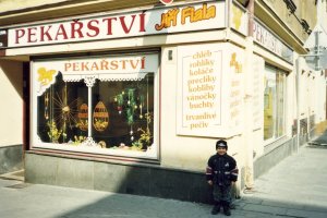 Prodejna v&nbsp;ulici kpt.&nbsp;Jaroše.