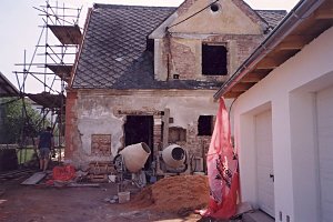 Začátek přestavby.